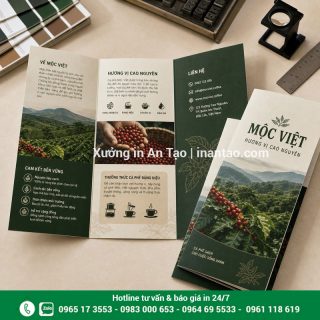 In brochure giá xưởng, sắc nét và đúng tiến độ tại TPHCM