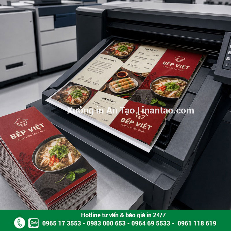 In brochure số lượng ít nhanh bằng kỹ thuật số Máy in kỹ thuật số cho đơn in brochure số lượng ít