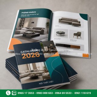 In Catalogue Giá Rẻ HCM, Số Lượng Ít, In Nhanh Theo Yêu Cầu