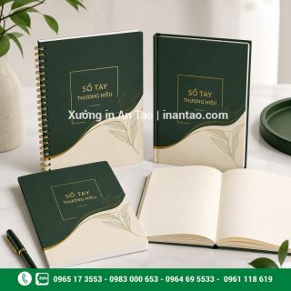 In sổ tay theo yêu cầu, giá xưởng tại TP HCM
