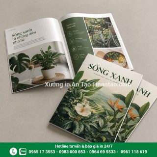 In tạp chí theo yêu cầu, sắc nét và đúng tiến độ tại TPHCM