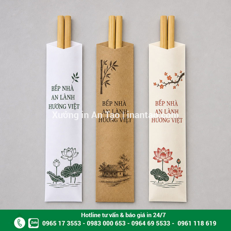 Các chất liệu giấy phổ biến khi in vỏ bao đũa So sánh giấy trắng giấy kraft và giấy kem để in vỏ bao đũa