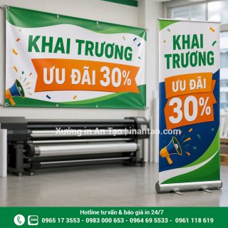 In banner giá rẻ theo yêu cầu, nhận nhanh tại TP.HCM