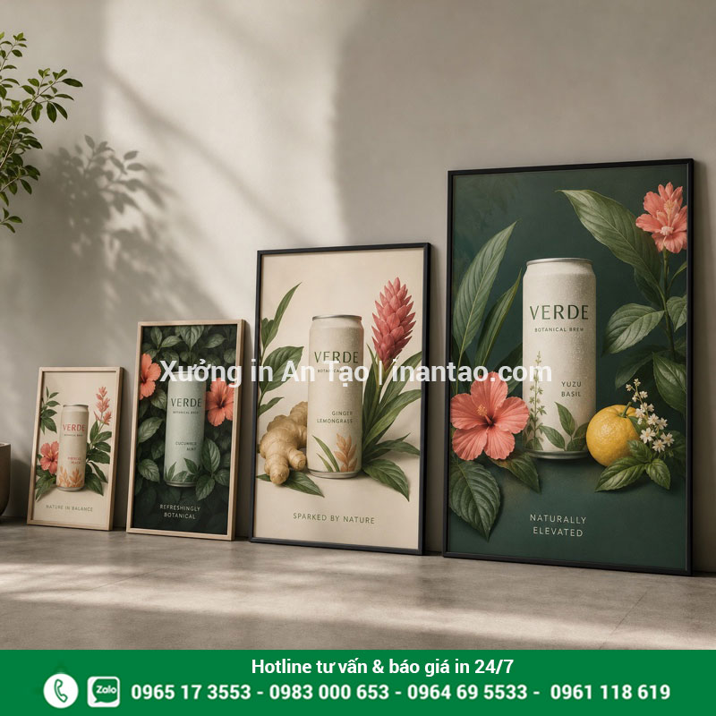 Kích thước in poster theo yêu cầu Các kích thước in poster A4 A3 A2 A1 phổ biến